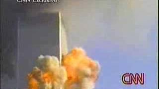 2nd plane hits WTC on September 11th 2001 [upl. by Hawkie719]