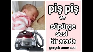 piş piş sesi ile süpürge sesi birlikte  arada REKLAMSIZ [upl. by Anaiad]