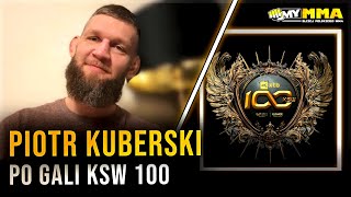 PIOTR KUBERSKI  KSW 100  Wygrana z Janikowskim  Walka o pas z Pawlakiem [upl. by Naiviv]