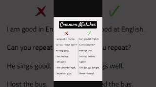 MISTAKE ❌ english tips languagelearning learnenglish spokenenglish vocabulary englishlearning [upl. by Ikoek]