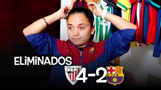 Reacción ATHLETIC de BILBAO vs BARCELONA 42 ELIMINADOS  Dúo Dinámico [upl. by Ordnagela]