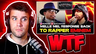 THE END OF EMINEM  Rapper Reacts to Melle Mel  Eminem Diss [upl. by Cottle437]