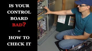 FurnaceAC How to Troubleshoot The Control Board [upl. by Thirion9]