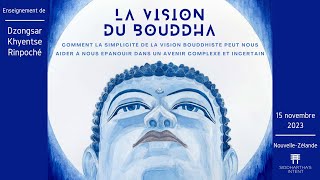 La Vision Du Bouddha 15 novembre 2023 Christchurch NouvelleZélande [upl. by Anivlek]