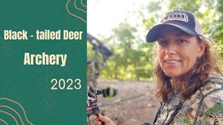 BIG BUCKS  Archery Black Tailed Deer Hunt  California  2023 [upl. by Zetana941]