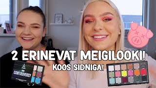 2 TUTORIALI JA REVIEW Shane ja Jeffree kollektsioon 💕 [upl. by Nnael]