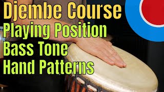 Beginning Djembe Course  Lesson 1 [upl. by Hanser]