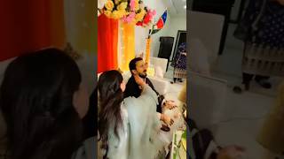 Rajab first dholki wedding start rajabvlog rajabfamily wedding rajabwedding dholki [upl. by Ahcsat]