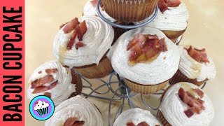 How to make Maple Bacon Cupcakes  Pinch of Luck [upl. by Sinclair7]