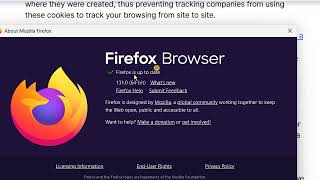 Check for Firefox Updates Latest Version amp Security [upl. by Raymund663]