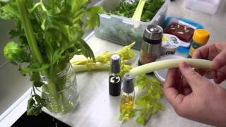 Salad Celery Recipe Zelena v solati quotHDquot [upl. by Yoreel]