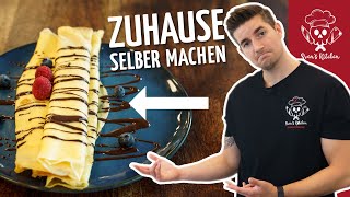 Crêpes in der Pfanne Zuhause selber machen [upl. by Chernow]