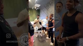 NICKY JAM CON LOMIEL EN MIAMI nickyjam lomiiel viral [upl. by Marek12]