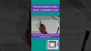 Eddy Current losses transformer radiology radiographer shorts [upl. by Nazario]