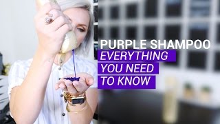 Everything You Need To Know About Purple Shampoo [upl. by Karol305]