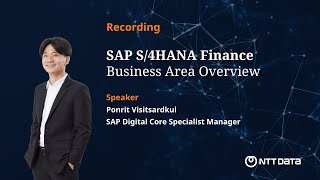 SAP S4HANA Finance Business Area Overview [upl. by Lowery145]