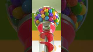 Humpty Dumpty Gumball Machine 🔴🔵🟣 cocomelon shorts [upl. by Jessika]