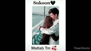 SEENE SE TUM MERE AAKE LAG JAO NA STATUS VIDEO LYRICS [upl. by Panthea]