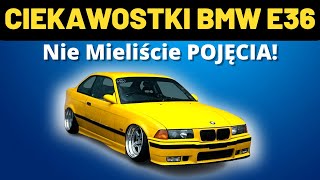 BMW E36 Ciekawostki Nie mieliście pojęcia Znasz którąś E36 Coupe E36 Convertible E36 Compact [upl. by Onyx226]