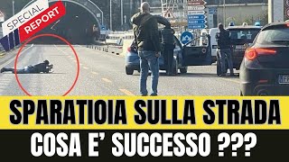 Sparatoria sulla Statale 36 Ladri in fuga dopo una rapina a Bellano [upl. by Acined]