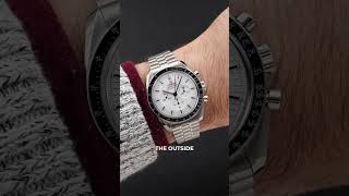 Omega Speedmaster Hesalite vs New White Dial Moonwatch [upl. by Dragelin]