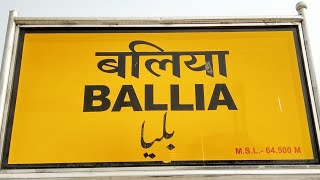 Ballia Railway Station Uttar Pradesh [upl. by Jadd]