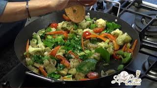 PAELLA CON VEGETALES [upl. by Drofnas]