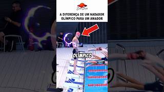 NADADOR OLÍMPICO Vs AMADOR shorts olimpiadas [upl. by Wivina787]