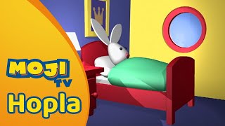 SLAAP LEKKER HOPLA 😴  HOPLA 🐇  Nederlandse Kinderseries  MojiTV [upl. by Loree50]