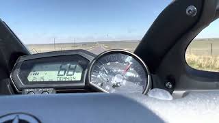 Yamaha FZ6 Max Acceleration Test [upl. by Kurr460]