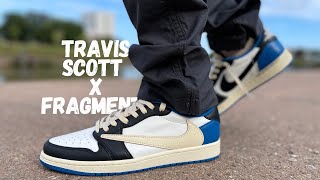 Is This All Hype Jordan 1 Low X Travis Scott X Fragment Review amp On Foot [upl. by Ettenal17]