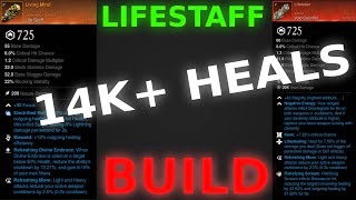 GIGANTIC HEALS  lifestaff voidgaunlet build guide theorycraft [upl. by Flossie]