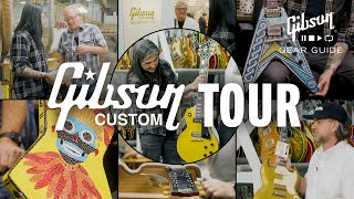 Gibson Custom Shop Tour  Meet The People Who Made YOUR Guitar [upl. by Aned]