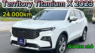 🚘 Territory Titanium X 2023  24000km  Giá 8xx ☎️0967 399 132 em Thắng Ford [upl. by Levina]