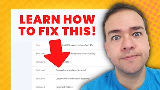 How to Fix CRAWLED  CURRENTLY NOT INDEXED Solve this Common SEO Indexing Problem [upl. by Enahsal]