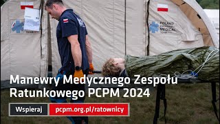 Ćwiczenia  manewry Medycznego Zespołu Ratunkowego PCPM napisy [upl. by Tandie]