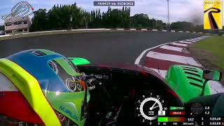 Marlon Stockinger onboard a Radical SR3 sets a 13308 lap in BRC [upl. by Drofub604]