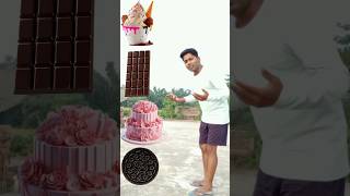 Rounding biscuit to icecream chocolate birthday cakekatberry Vfx magic video [upl. by Sarge]