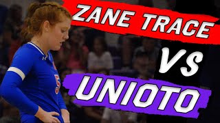 Zane Trace vs Unioto  🏐 Highlight [upl. by Annenn]