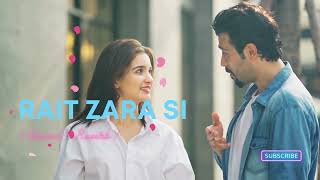 Rait Zara Si 🖤 Slowed  Reverb   Bollywood Lofi Songs  Entertainment Sound Trackk [upl. by Ahtelahs]