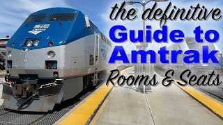 Amtrak Roomette Bedrooms and Seat Compared [upl. by Saffier]