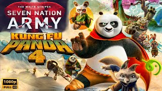 The White Stripes  Seven Nation Army  Kung Fu Panda 4  Theme Music [upl. by Atiuqam798]