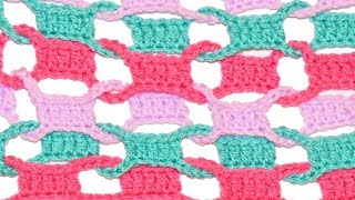 How To Crochet Interlock Shawl Scarf Step By Step  Crochet For Beginners [upl. by Dal]