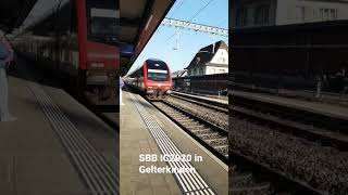 SBB IC2020 in Gelterkinden zug viral shorts [upl. by Alys]