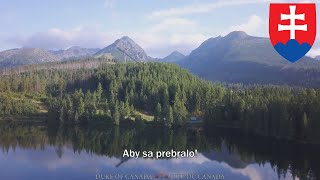 National Anthem of Slovakia Nad Tatrou sa blýska [upl. by Maggio]