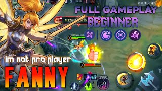 Gameplay Mlbb Fanny SOLO RANKED IN RANK MYTHIC S 34 [upl. by Airetas]