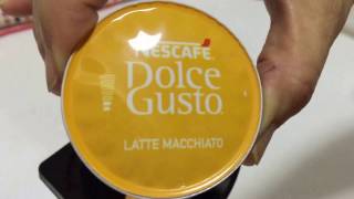 How to operate Nescafe Dolce Piccolo Manual Coffee Machine [upl. by Pape]