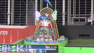 marlins home run sculpture in action [upl. by Azerila426]