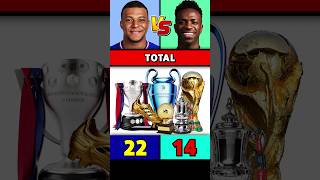 Mbappe Vs Vinicius Jr All Trophies amp Awards 🏆 [upl. by Afrika]