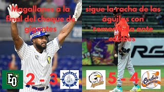 remontada de las águilas 54 ante caribes magallanes vence en miami a estrellas orientales 32 [upl. by Maiocco]